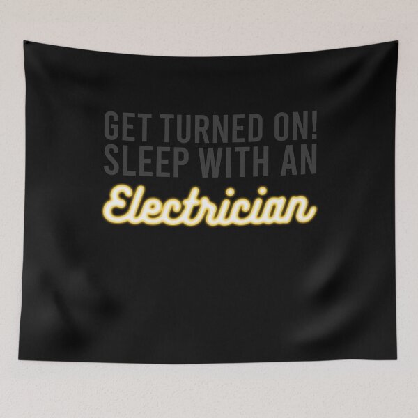 Item preview, Sleep with an electrician designed and sold by tonstan.