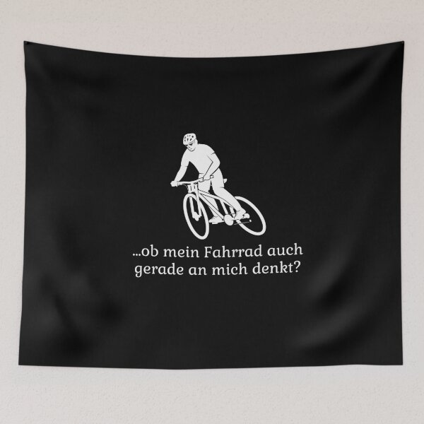 Item preview, Bicycle Thinks Of Me Rad Radler Sport Biker designed and sold by MooonTees.