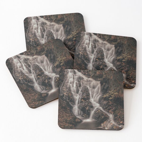 Item preview, 'Golden Autumnal Waterfall', near Pitlochry. designed and sold by mucklepawprint.