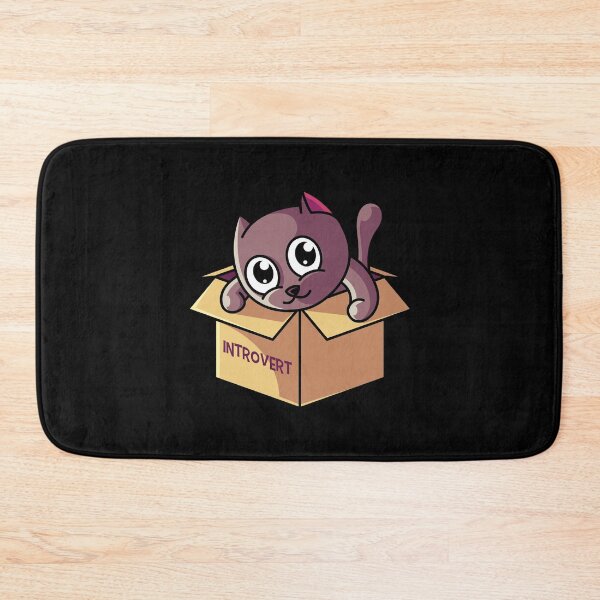 Item preview, Timid cat, introverted designed and sold by tonstan.