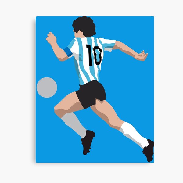 Diego Maradona Argentina Lienzo