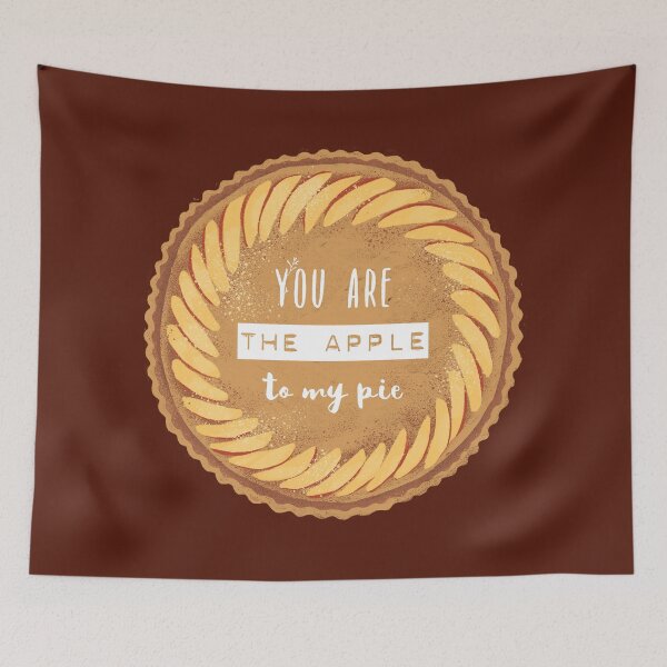 Item preview, You are the Apple to my pie designed and sold by bubbliciousart.