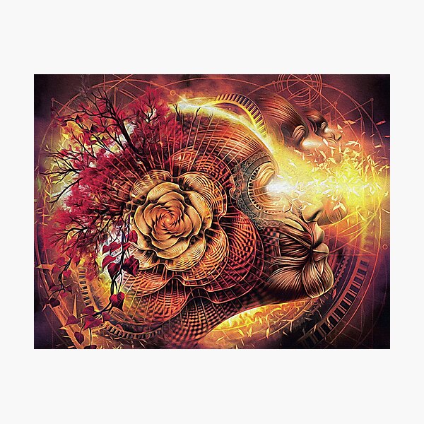 Flower of Disease Photographic Print