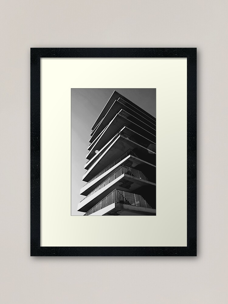 Alternate view of Architecture Framed Art Print