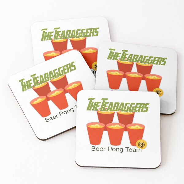 Item preview, The Teabaggers - Beer Pong Team designed and sold by crazy-s-factory.