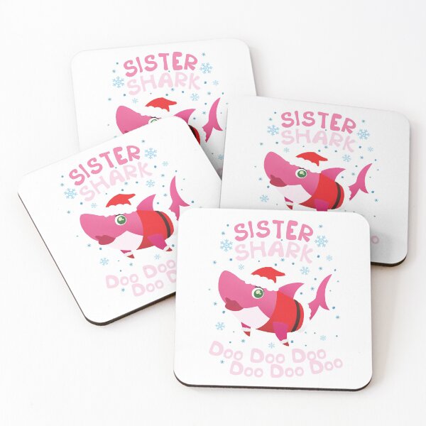 Item preview, Sister Shark Doo Doo Christmas Xmas Gift For Sister designed and sold by Maka4.