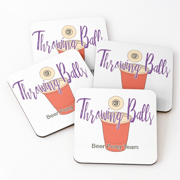 Item preview, Throwing Balls - Beer Pong Team designed and sold by crazy-s-factory.