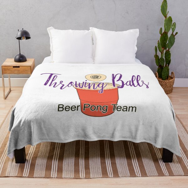 Item preview, Throwing Balls - Beer Pong Team designed and sold by crazy-s-factory.