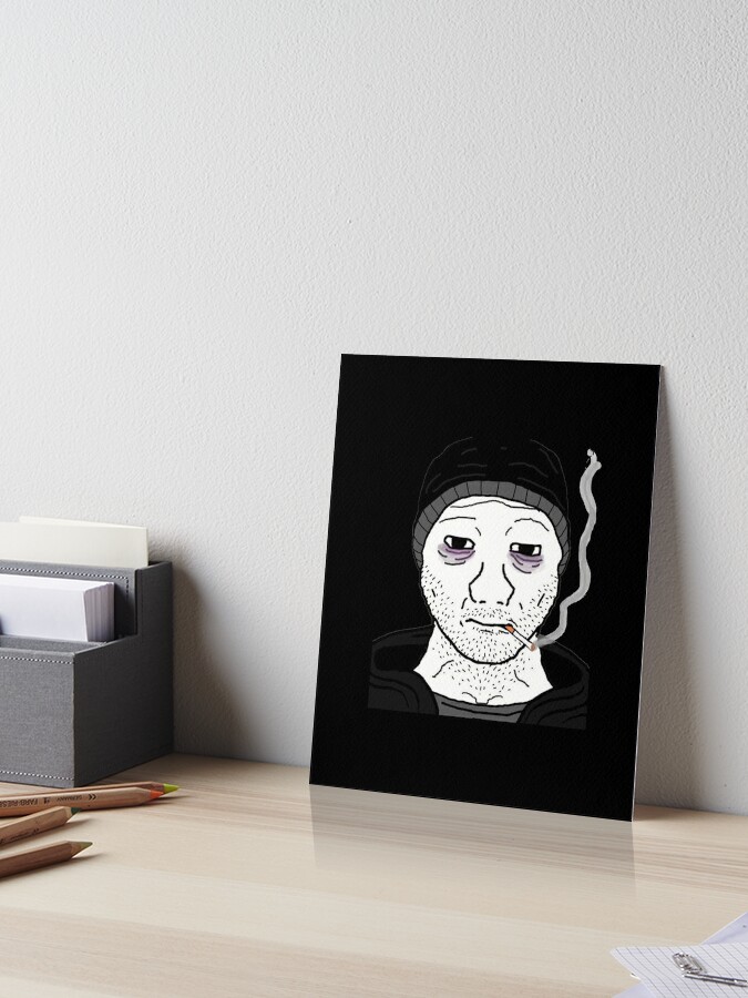 Doomer Wojak | Art Print