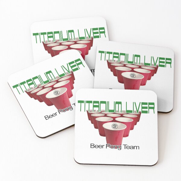 Item preview, Titanium Liver - Beer Pong Team designed and sold by crazy-s-factory.