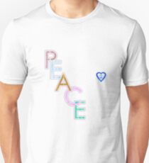 Peace is the Word T-Shirt Unisex T-Shirt