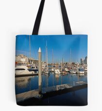 TMBC Marina from the Foredeck - Townsville Tote Bag