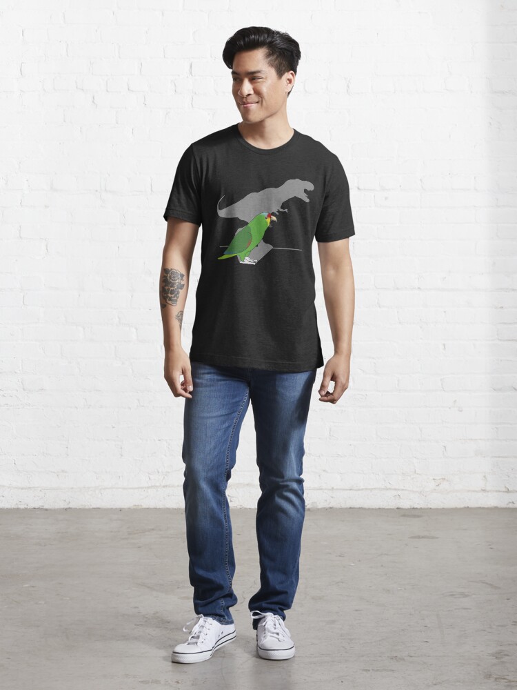 Alternate view of t-rex red lored amazon parrot Essential T-Shirt