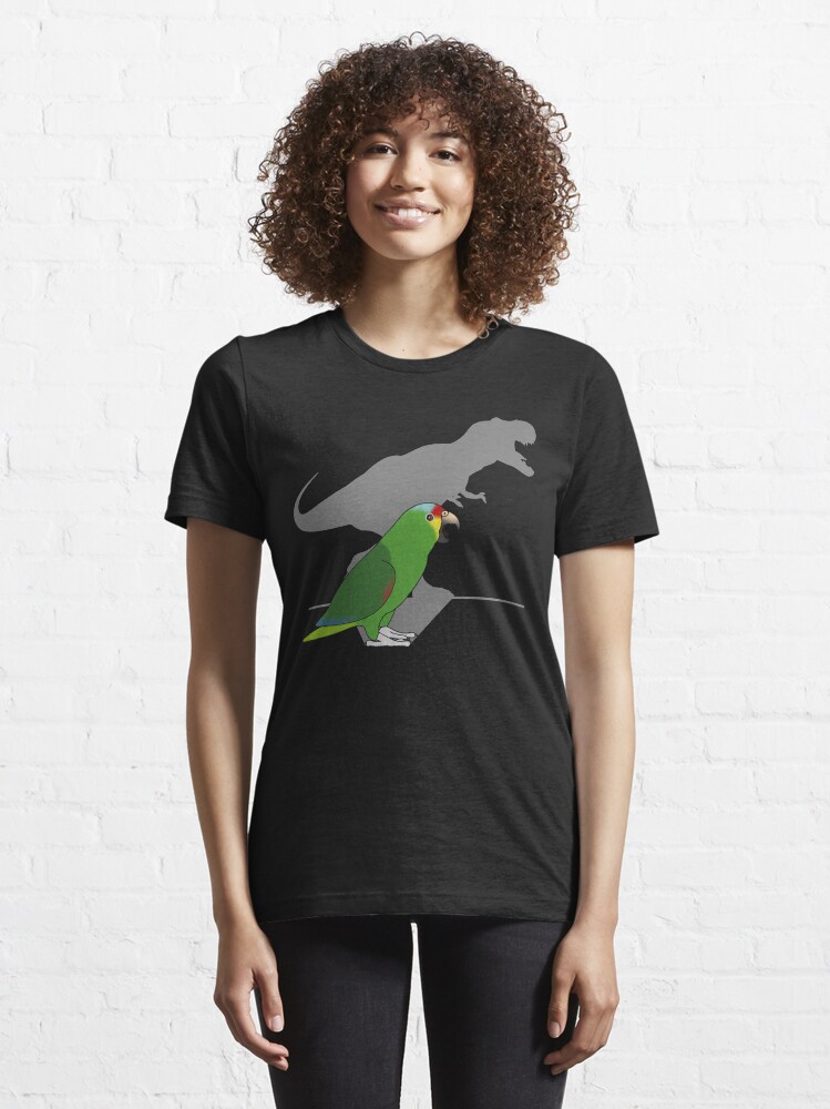 Alternate view of t-rex red lored amazon parrot Essential T-Shirt