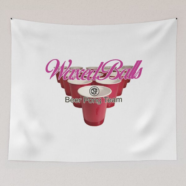 Item preview, Waxed Balls - Beer Pong Team designed and sold by crazy-s-factory.