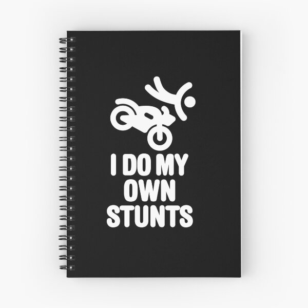 Item preview, I do my own stunts funny motorcycle, cruiser biker designed and sold by LaundryFactory.