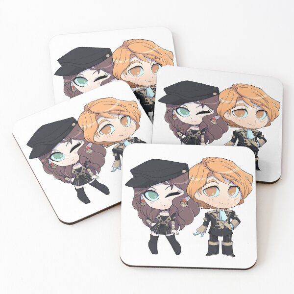 Item preview, Dorothea and Ferdinand - Fire Emblem Three Houses - Chibi Cuties designed and sold by kickgirl.