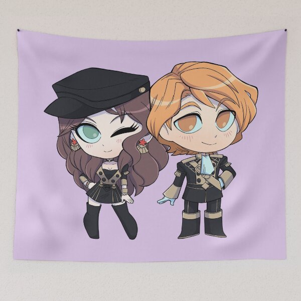 Item preview, Dorothea and Ferdinand - Fire Emblem Three Houses - Chibi Cuties designed and sold by kickgirl.