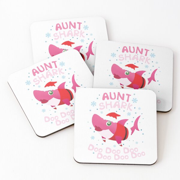 Item preview, Aunt Shark Doo Doo Christmas Xmas Gift For Aunt designed and sold by Maka4.