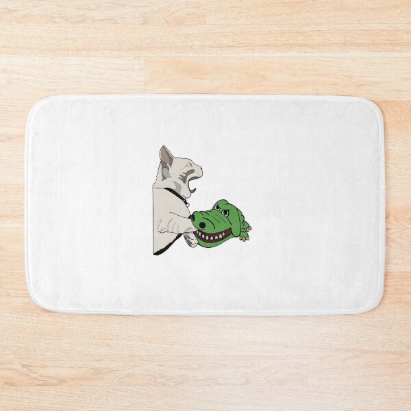 Item preview, Crocodile Cat Meme designed and sold by Eggcelantarts.