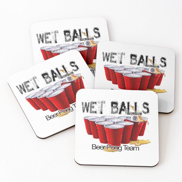 Item preview, Wet Balls - Beer Pong Team designed and sold by crazy-s-factory.