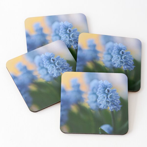 Item preview, Light blue scilla flower macro designed and sold by macroviewpoint.