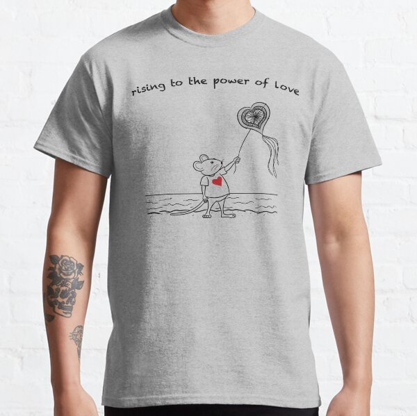 MantraMouse® Rising to Love Cartoon Classic T-Shirt