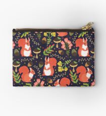 Squirrels Zipper Pouch