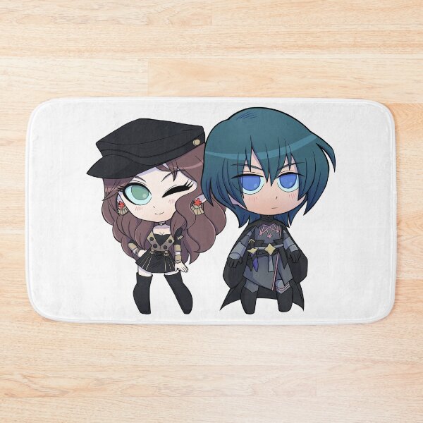 Item preview, Byleth (M!Byleth) and Dorothea - Fire Emblem Three Houses - Chibi Cuties designed and sold by kickgirl.