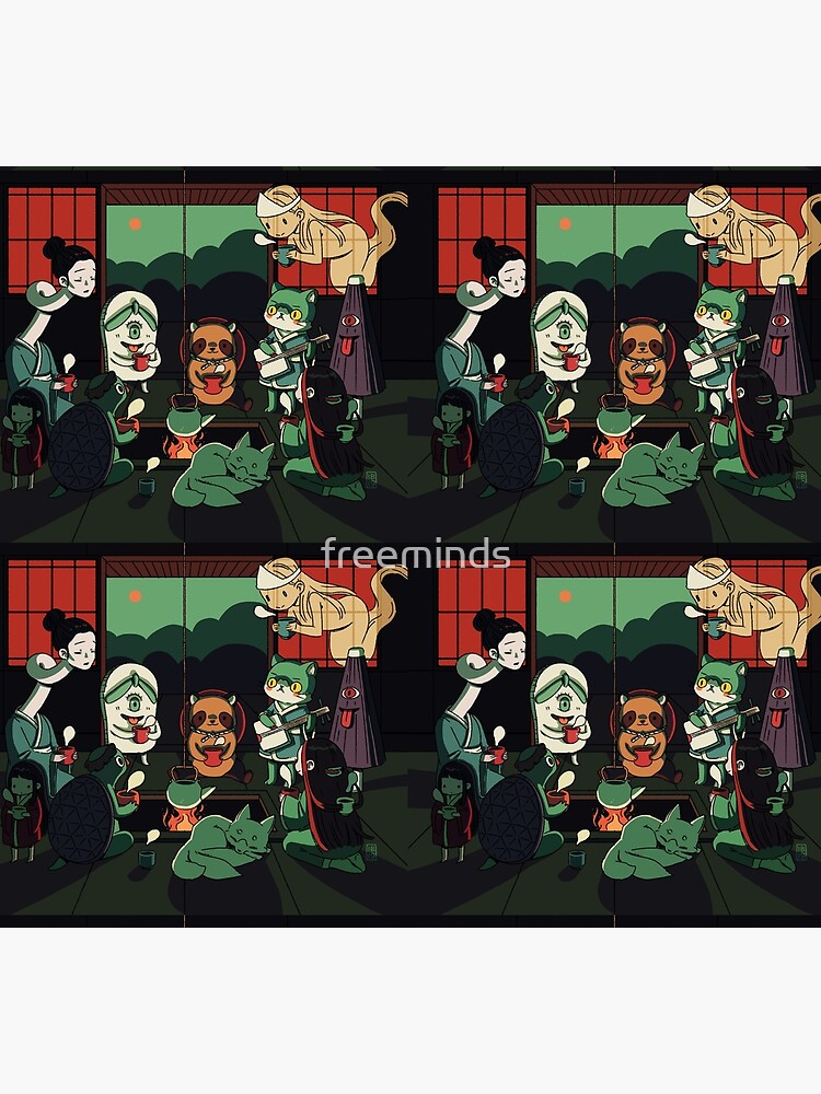 Yokai Tea Party by freeminds