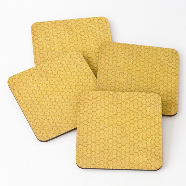Item preview, Honeycomb in a shade of gold designed and sold by thesnowwhyte.
