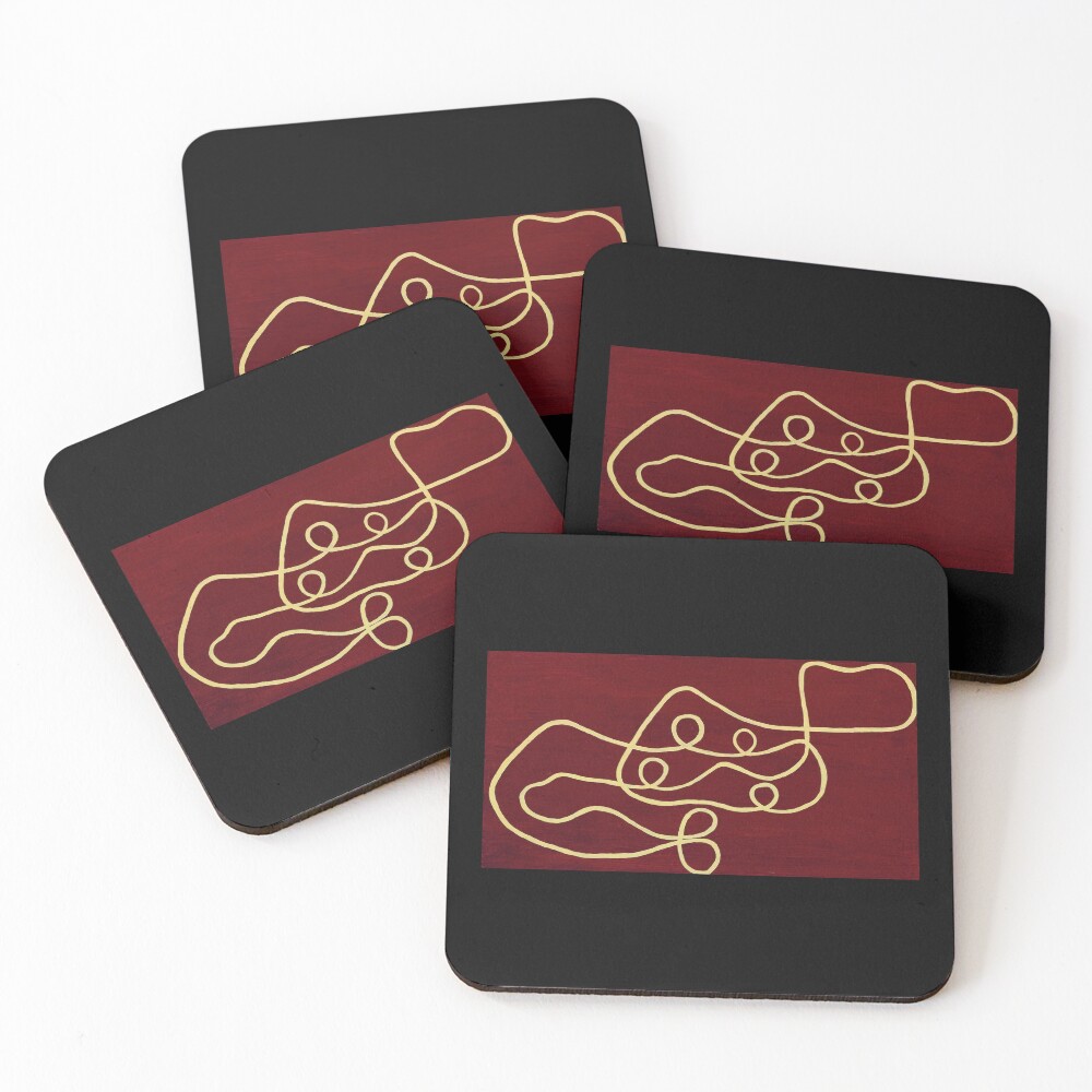 Item preview, Coasters (Set of 4) designed and sold by Ruthfull.