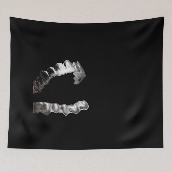 Item preview, Invisible denture on black background designed and sold by GemaIbarra.