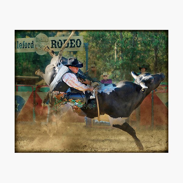Myrtleford Rodeo - 2010 Photographic Print