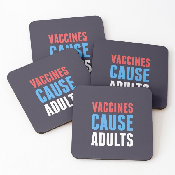Item preview, Vaccines Cause Adults designed and sold by Yipptee Shirts.