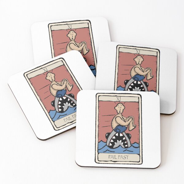Item preview, Office Tarot - Series 2 - Agile - Fail Fast designed and sold by Quick Brown Fox Canada.