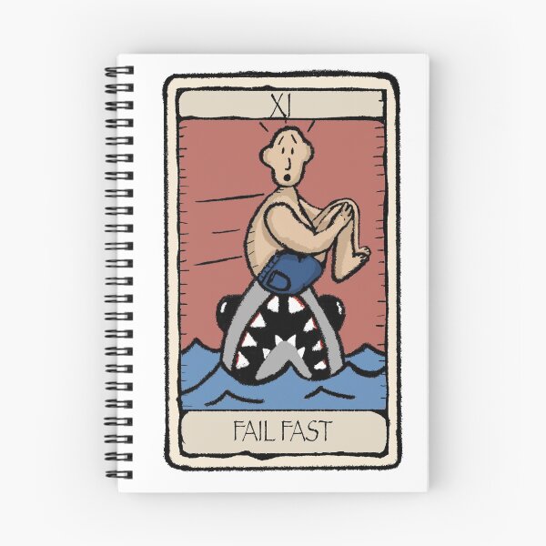 Item preview, Office Tarot - Series 2 - Agile - Fail Fast designed and sold by Quick Brown Fox Canada.