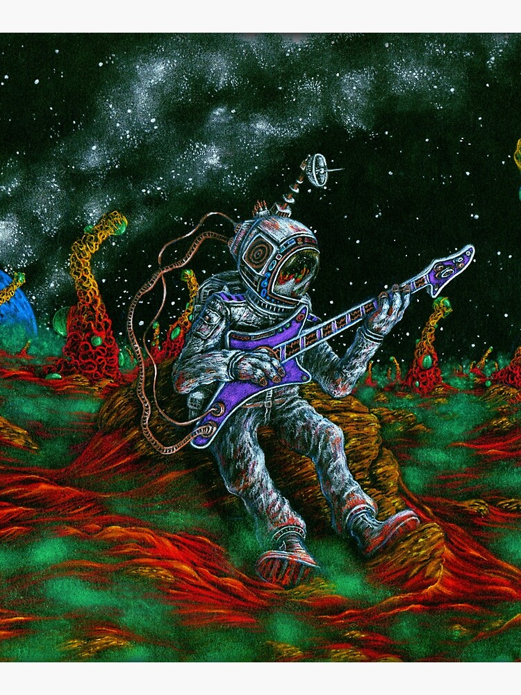 MUSIC IS HIS OXYGEN! by BCooperArt