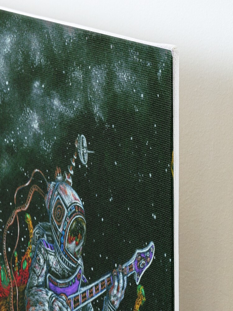 Alternate view of MUSIC IS HIS OXYGEN! Mounted Print