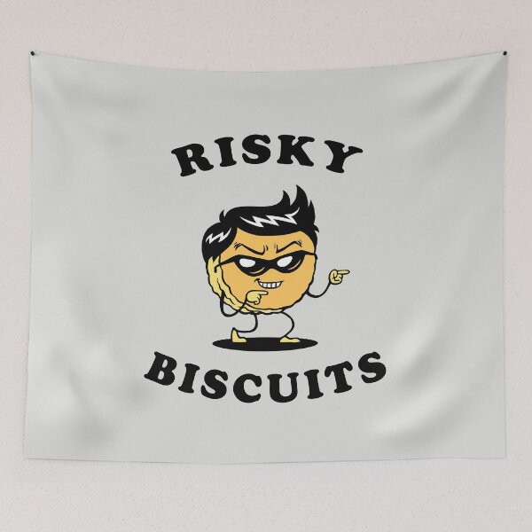 Aperçu de l'œuvre Biscuits risqués créée et vendue par Yipptee Shirts.