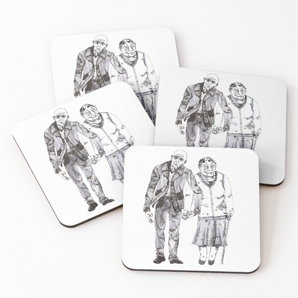 Item preview, Mature couple - from the music video Pain Curator - Faith and Truth designed and sold by GundW.