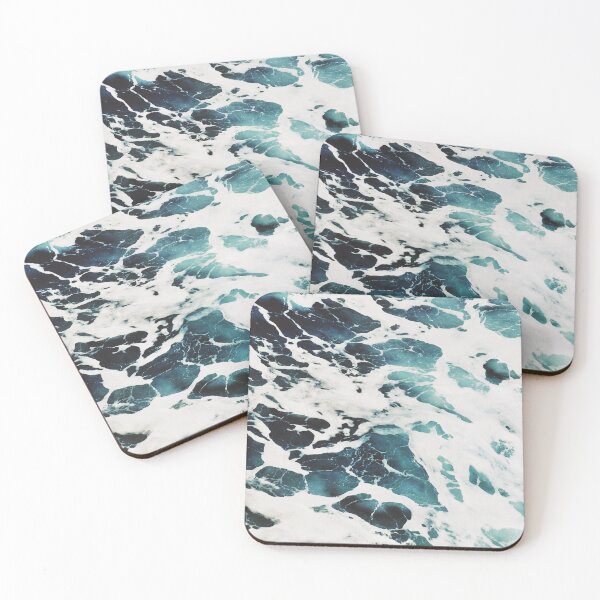 Item preview, Blue Seafoam Marble Look designed and sold by thesnowwhyte.