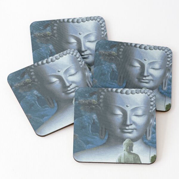 Item preview, Pixelated Buddha Peaceful Zen designed and sold by Hvll1116.