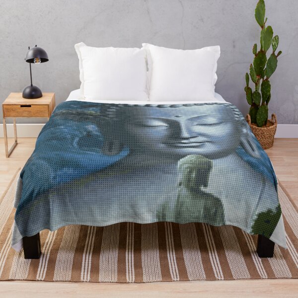 Item preview, Pixelated Buddha Peaceful Zen designed and sold by Hvll1116.