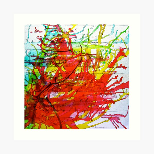 RUN! Art Print