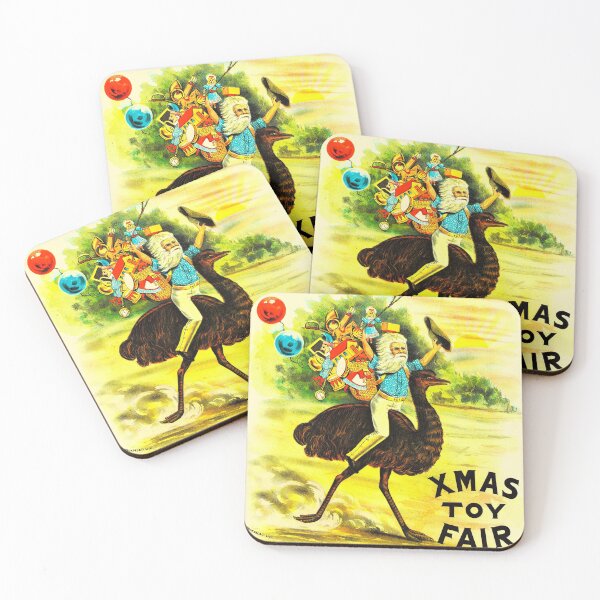 Item preview, Australian Christmas Toy Advertising Poster designed and sold by karwilberevivalcollection.