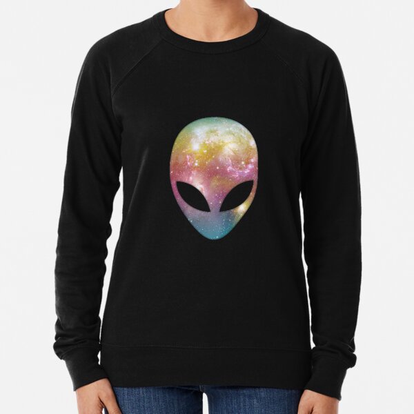 Space Alien Lightweight Sweatshirt
