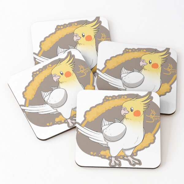 Item preview, Lutino Cockatiel designed and sold by Jonathan Gonzalez-Posada.