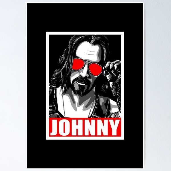 Artikel-Vorschau von Rockerboy Johnny Silverhand, designt und verkauft von ActiveNerd.