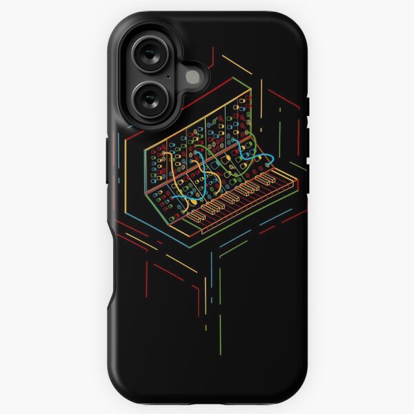 Aperçu de l'œuvre Synthétiseur Modulaire Multicolore créée et vendue par mewzeek-T.
